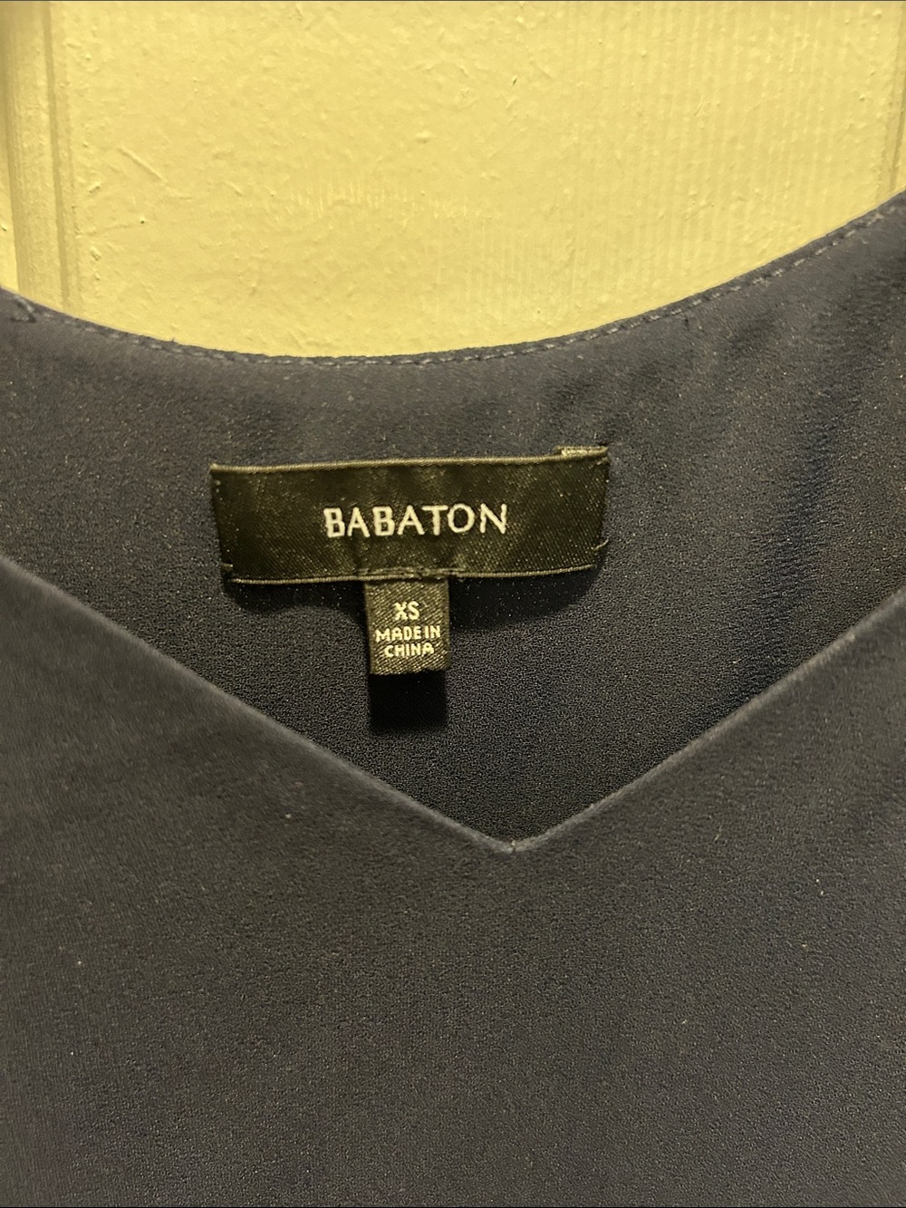 Babaton Navy Slip Midi Dress with Adjustable Straps - Picture 3 of 7